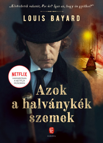 Azok a halványkék szemek – Louis Bayard borító