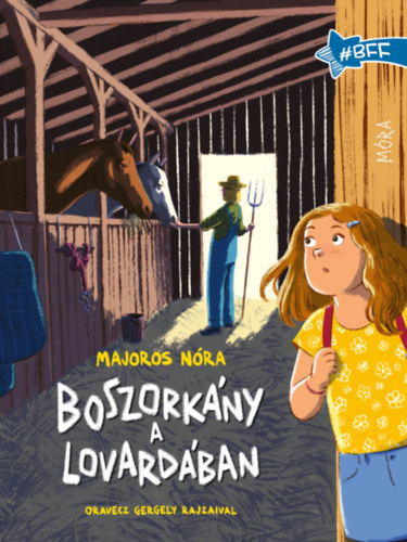 Boszorkány a lovardában – Majoros Nóra borító