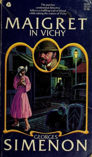 Maigret Vichyben – Georges Simenon borító