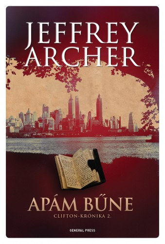 Apám bűne – Jeffrey Archer borító