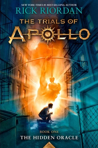 Az elrejtett orákulum – Rick Riordan borító