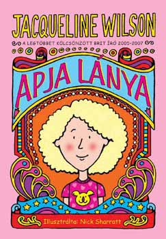 Apja lánya – Jacqueline Wilson borító