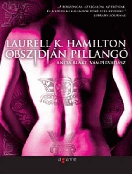 Obszidián Pillangó – Laurell K. Hamilton borító
