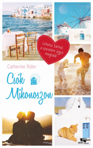 Csók Míkonoszon – Catherine Rider borító